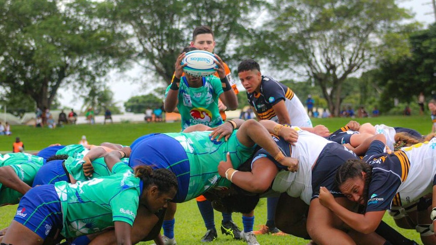 The Fijiana Drua have celebrated an historic Super W rugby home clash in Nadi with a gritty 12-7 win over the Brumbies.