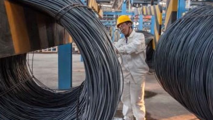 Lonjakan profit di pabrik baja adalah kabar baik dalam sektor manufaktur China.