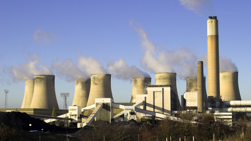 Coal burning power station (iStockphoto)