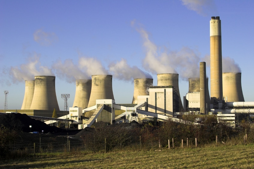 Coal burning power station (iStockphoto)