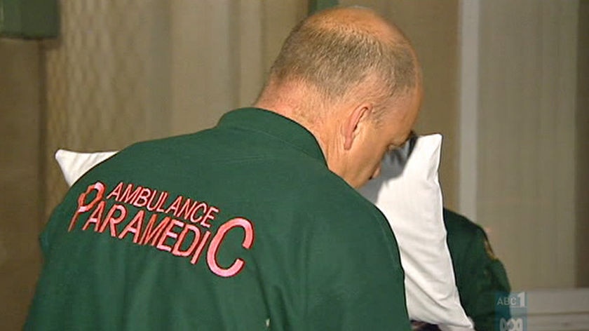 No help: ACT ambulance officers say they are not receiving enough support to cope with traumatic incidents.