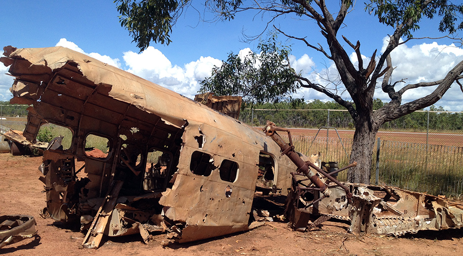 Remains of RAAF bombers destroyed in Milingimbi