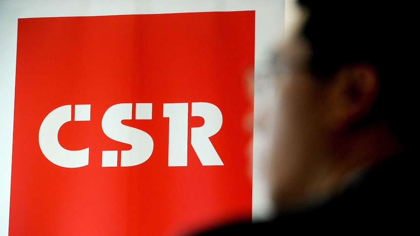 CSR sign at full year results announcement.