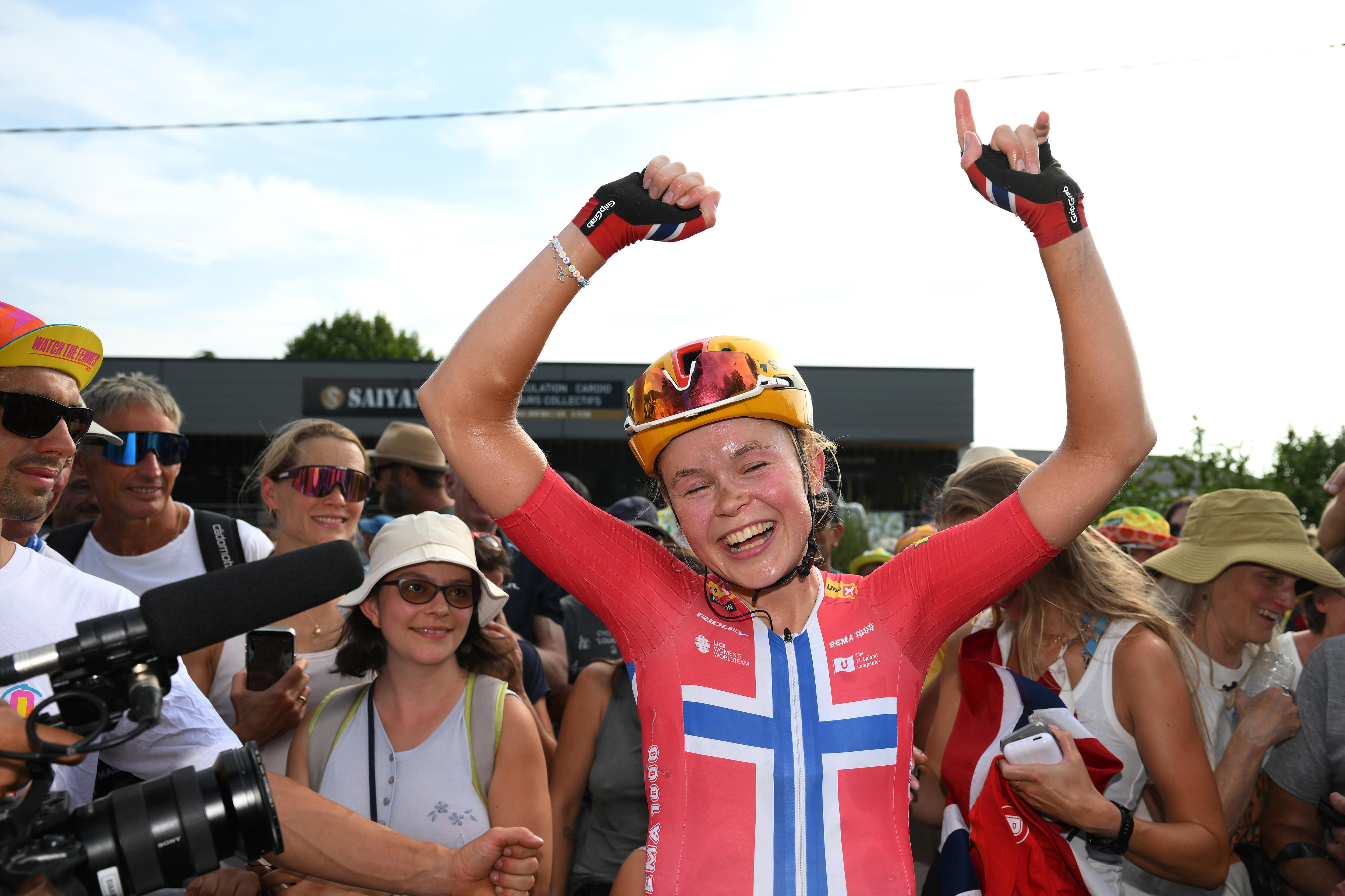 Aussie-bound Haugset seizes Tour de France Femmes stage in daring solo break