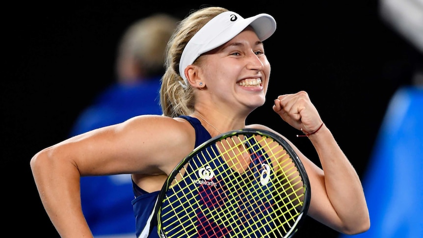 Daria Gavrilova waltzes into the fourth round of the Australian Open