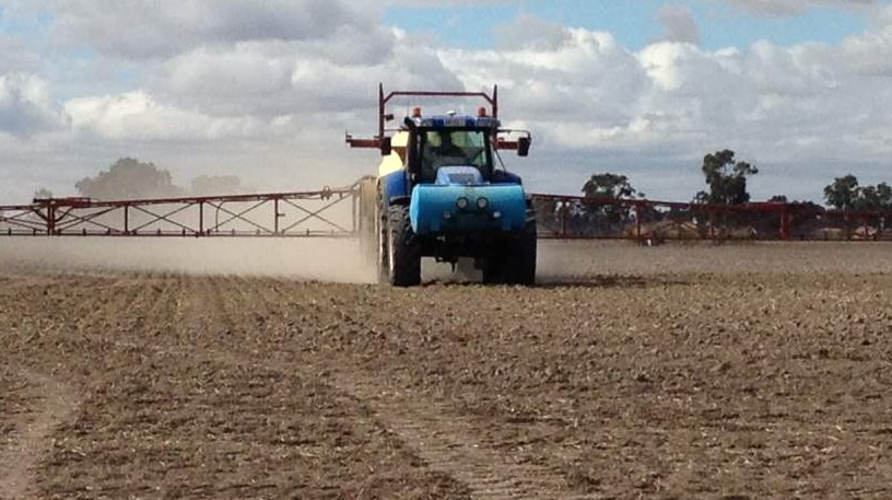 Riverina grain growers forging ahead with sowing despite lack of rain