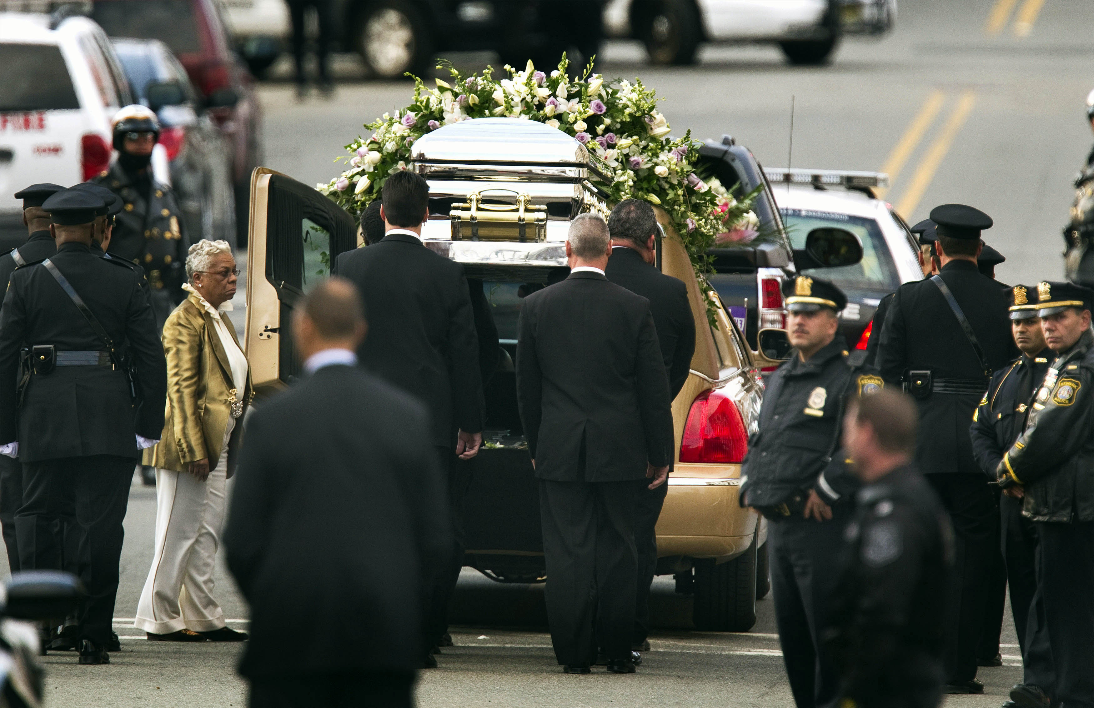 Funeral Held For Whitney Houston - ABC News