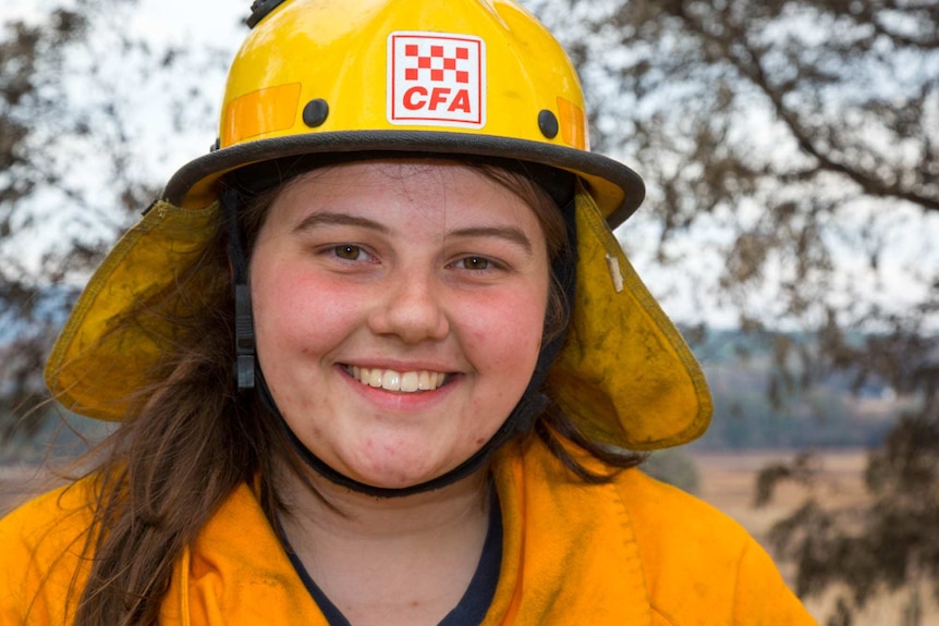 Bec Johns, CFA volunteer smiling at the camera.