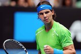 Nadal defeated Lacko 6-2, 6-4, 6-2.