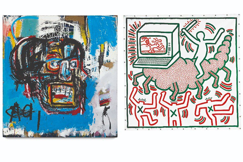 Jean-Michel Basquiat and Keith Haring headline National