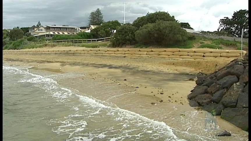 Locals are angry about the damage to their beach.