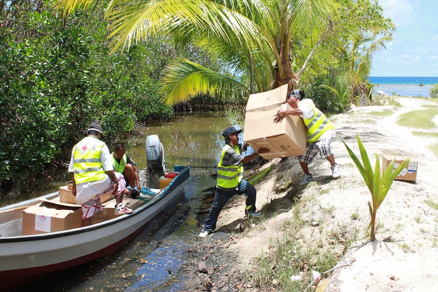 Cyclone Maysak recovery