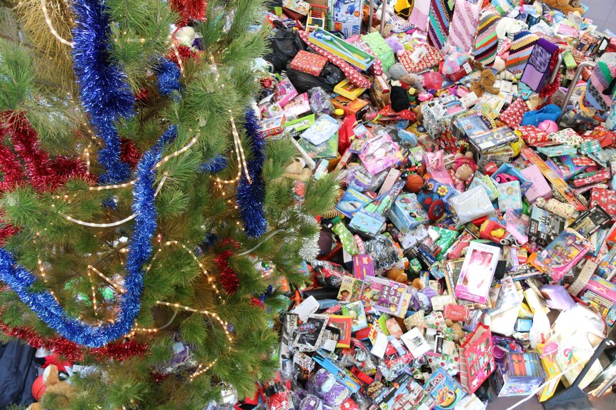 The Giving Tree in a growing sea of gifts