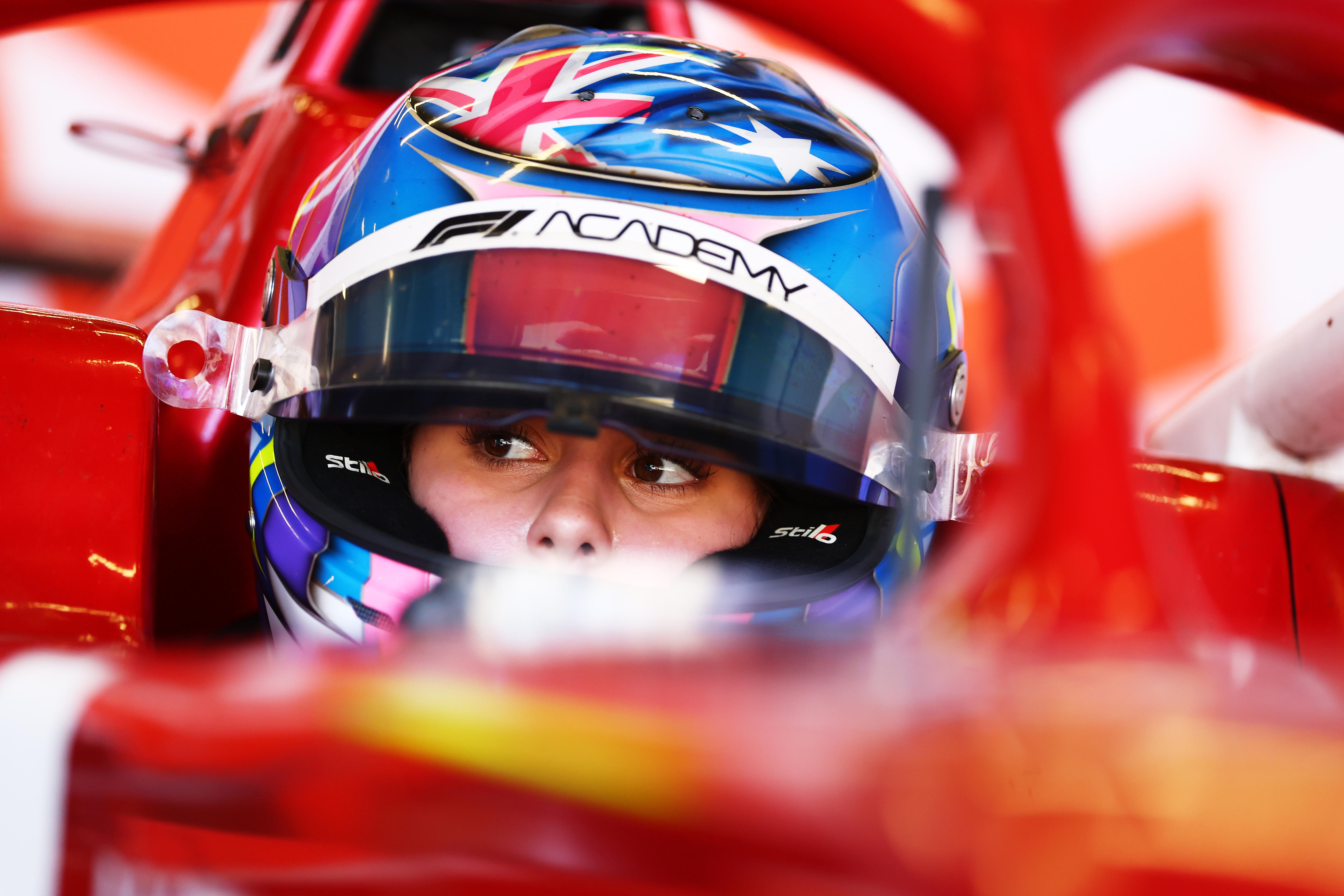 Joanne Ciconte of Australia and MP Motorsport  in F1 Academy