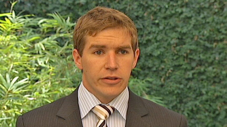 Video still: ACT Liberal MLA Alistair Coe