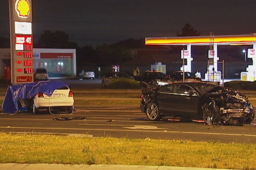 Scene of a fatal hit-run at Melton