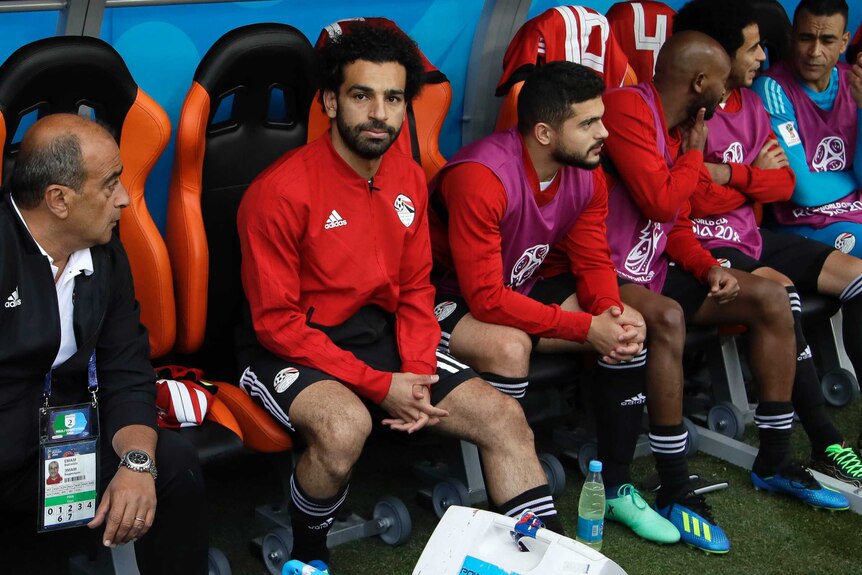 Mo Salah on the bench for Egypt