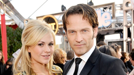 Anna Paquin and Stephen Moyer