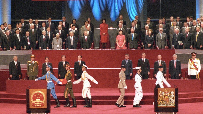 Hong Kong's 1997 handover ceremony