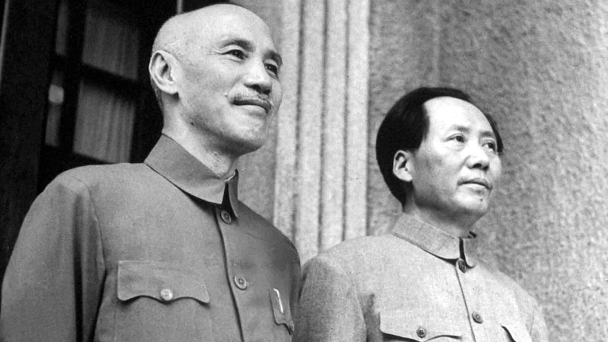 Chiang Kai-Shek And Mao Zedong were bitter rivals during the Chinese civil war