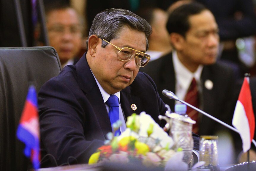 Indonesian president Susilo Bambang Yudhoyono