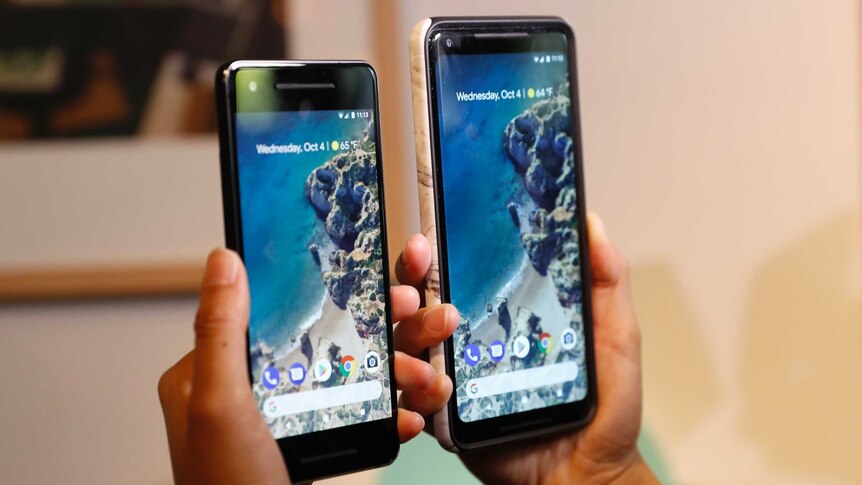 People compare two Google phones