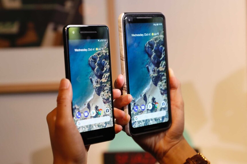 People compare two Google phones