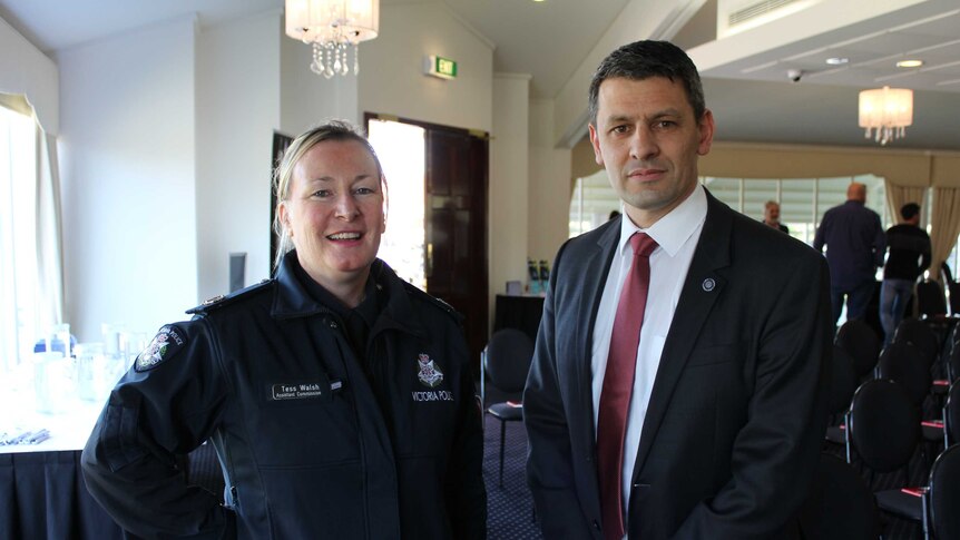 Police and union leaders are in Bendigo for a mental health masterclass