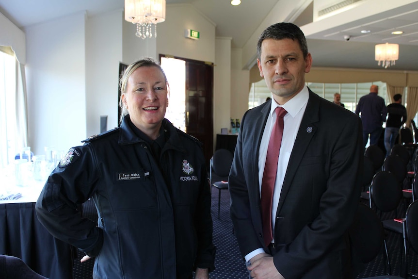 Police and union leaders are in Bendigo for a mental health masterclass