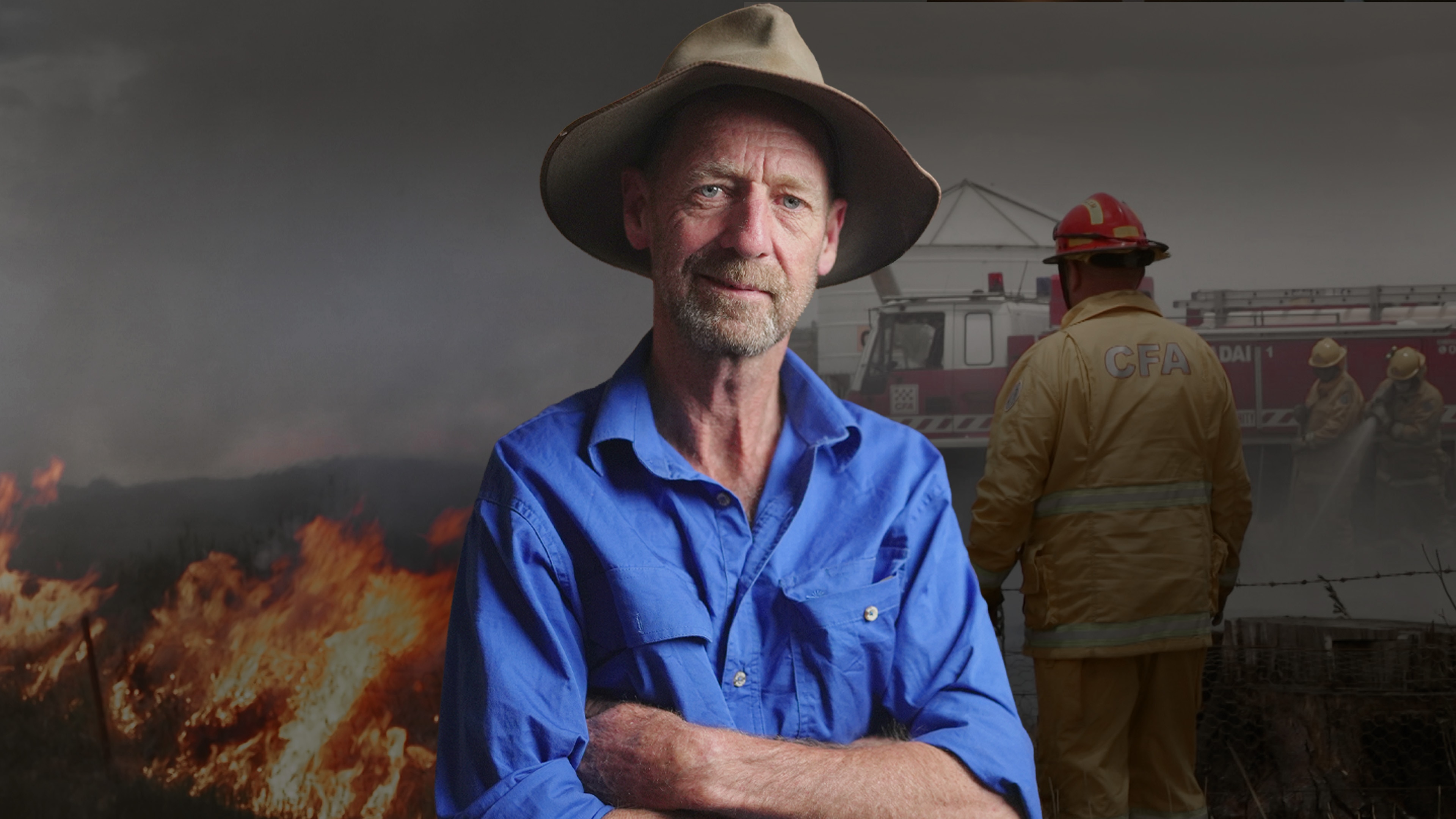As a child Rob was burnt. As an adult, he’s fighting fire with fire