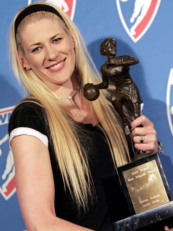 Seattle Storm player Lauren Jackson