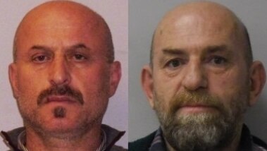 Portrait photos of Mumin Sahin and Emin Ozmen, who have been sentenced for drug trafficking in the UK's biggest drug haul.