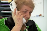 Shirley Edwards has a phone transcription service for the hearing impaired