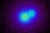 a computer generated image of a galaxy