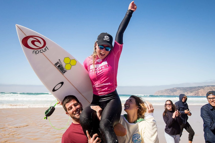 Nkiki Van Dijk winning in Portugal