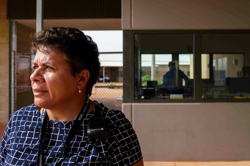 Head of prison education at Eastern Goldfields Regional Prison, Leonie Whyte.