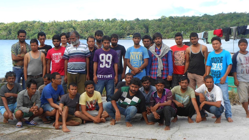 Asylum seekers on Micronesia island of Yap