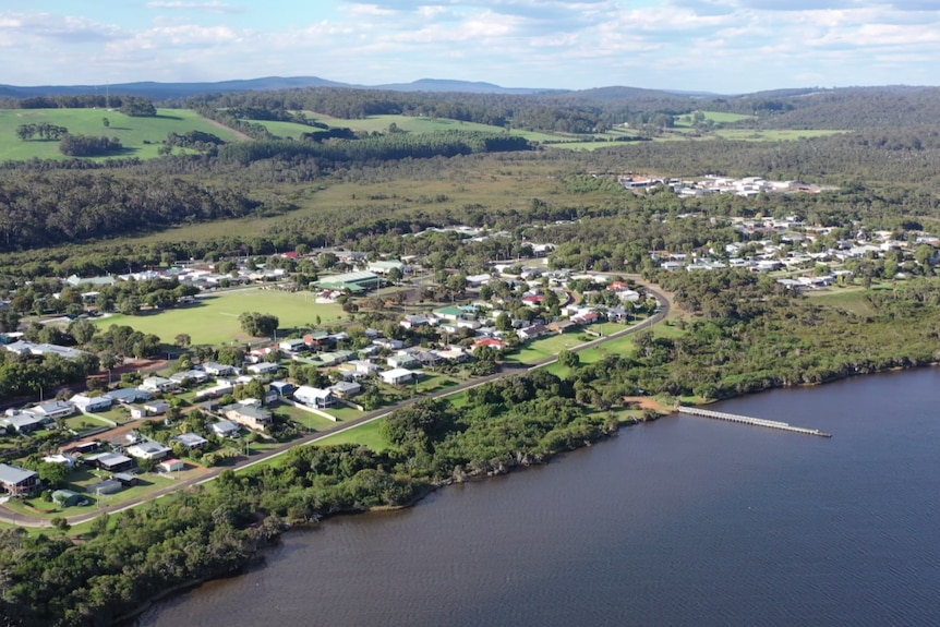 Walpole from the sky