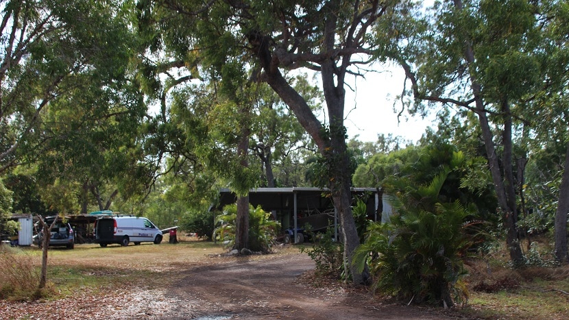Donna Steele's house in Cooktown remains a crime scene.