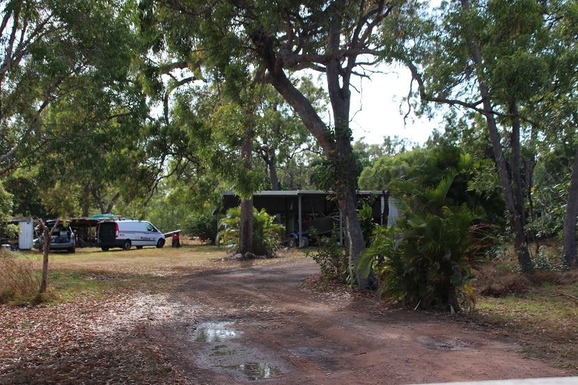 Donna Steele's house in Cooktown remains a crime scene.