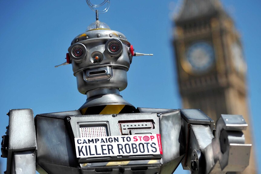 Human rights groups are calling for a complete international ban of the lethal robots.