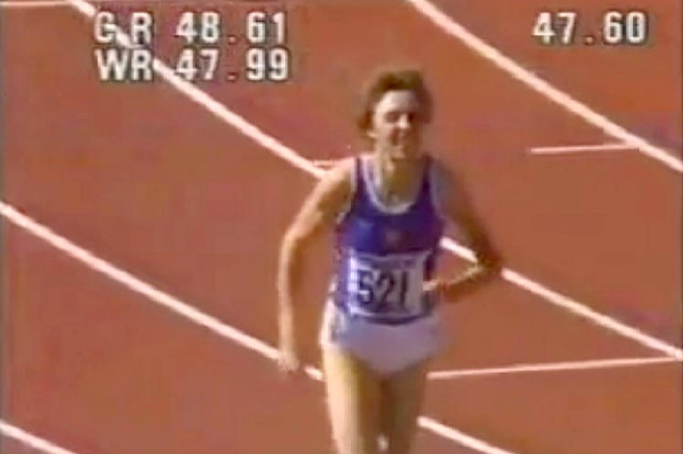 Marita Koch Women's 400m World Record