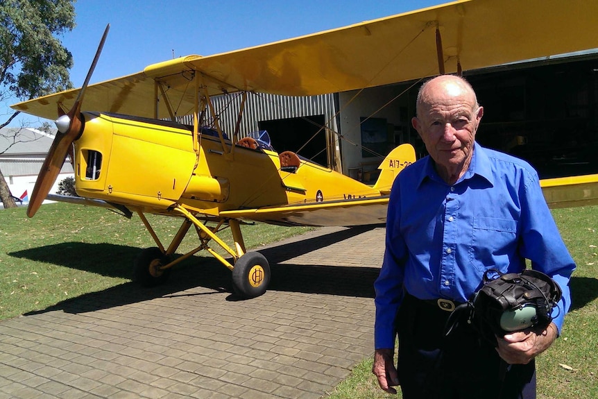 Veteran pilot Bill Purdy