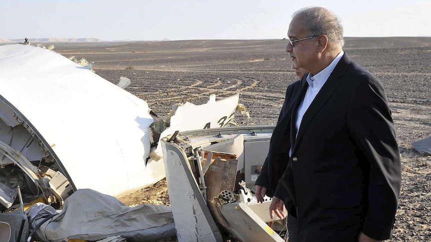 Russian plane crashes in central Sinai, north Egypt