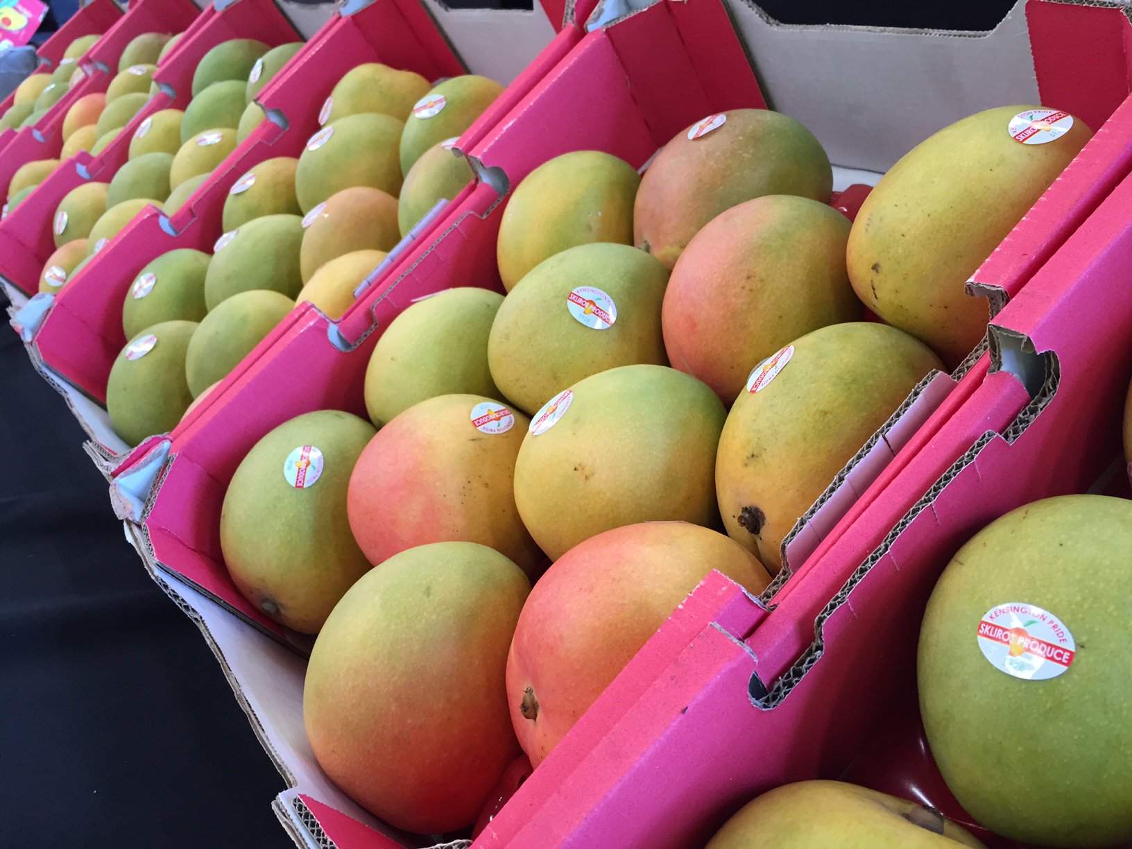 Mango season's first tray sold for 22,000 at Brisbane Markets ABC News
