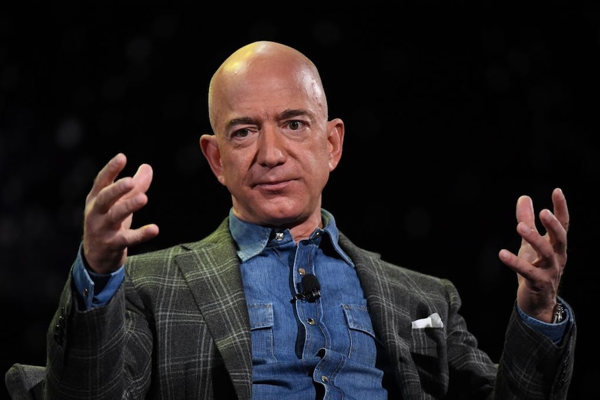 Jeff Bezos at a public event.