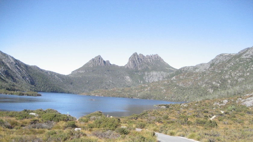 The woman was reported missing after she did not return from a jog at Cradle Mountain.