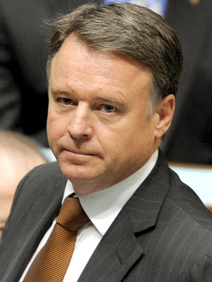 Joel Fitzgibbon during House of Representatives question time at Parliament House in Canberra