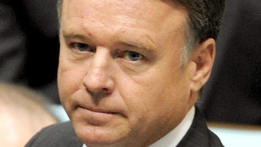 Joel Fitzgibbon during House of Representatives question time at Parliament House in Canberra