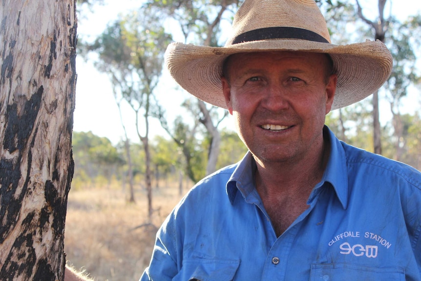 John Hayes from Cliffdale Station, in the Gulf of Carpentaria